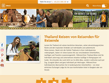 Tablet Screenshot of erlebe-thailand.de